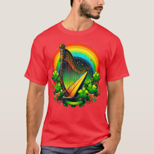 Irish Harp Heraldry celebrating St Patricks T-Shirt