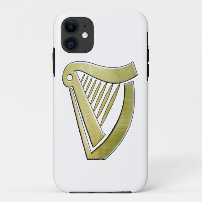 Irish Harp iPhone case (Back)
