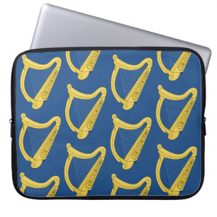 Irish Harp Laptop Sleeve