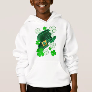 Irish Hat and Shamrocks Shirts