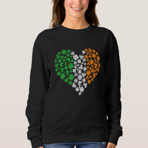 Irish Heart St Patricks Day Sweatshirt