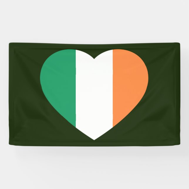 Irish Heartflag bnrcnt Banner (Horizontal)