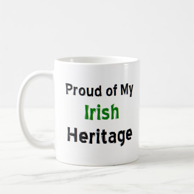 irish heritage coffee mug (Left)