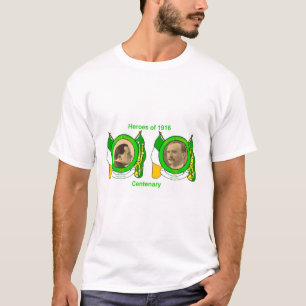 Irish Heroes image for Men's-T-Shirt-White T-Shirt