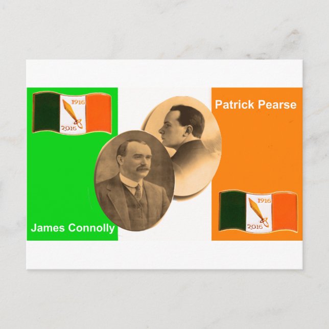 Irish Heroes image for postcard (Front)