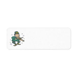 Irish Ho Down Return Address Label