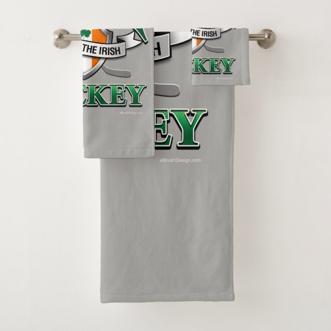Irish Hockey Bath Towel Set (Insitu)