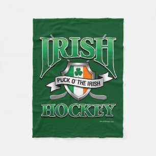 Irish Hockey Fleece Blanket