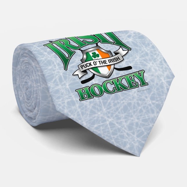 Irish Hockey Tie (Rolled)
