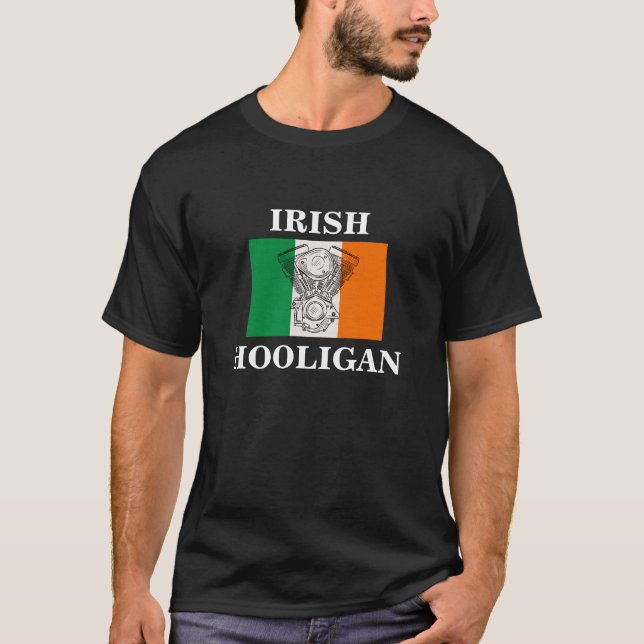 Irish Hooligan Bike T-shirt (Front)