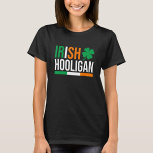 Irish Hooligan Ireland Clover St Patricks Day Sham T-Shirt