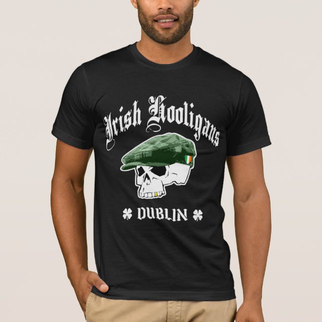 Irish Hooligans Dublin Ireland T-Shirt (Front)