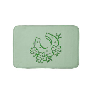 Irish Horseshoe Bath Mat