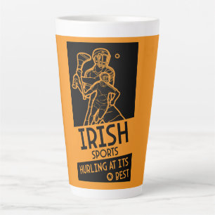 Irish Hurling Sport Latte Mug