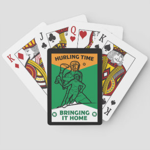 Irish Hurling Sport Playing Cards