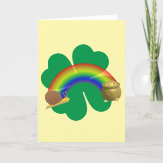 Irish I was faster Card