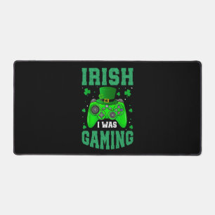 Irish I Was Gaming Desk Mat