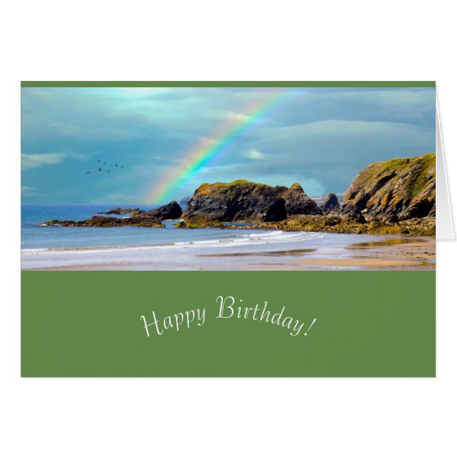 Irish image for Birthday greeting card (Front Horizontal)