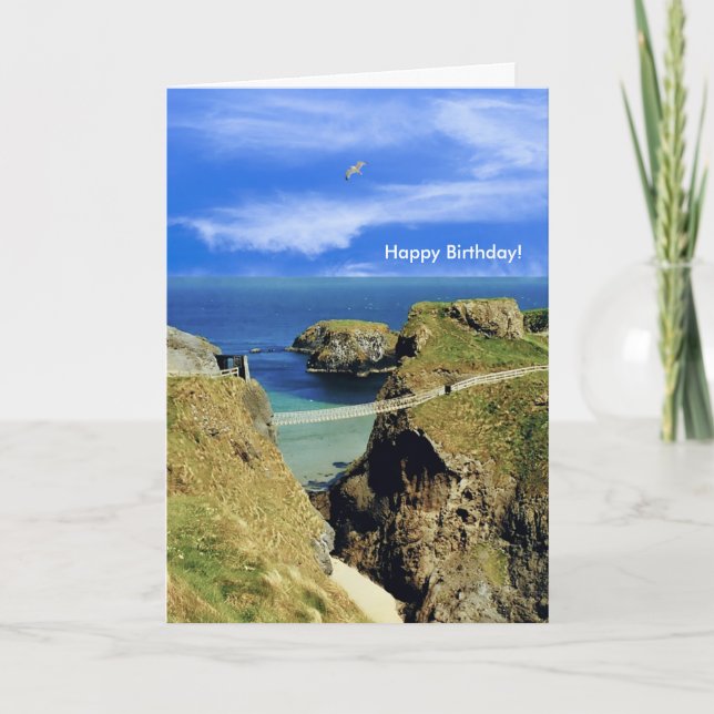 Irish image for Birthday greeting card (Front)