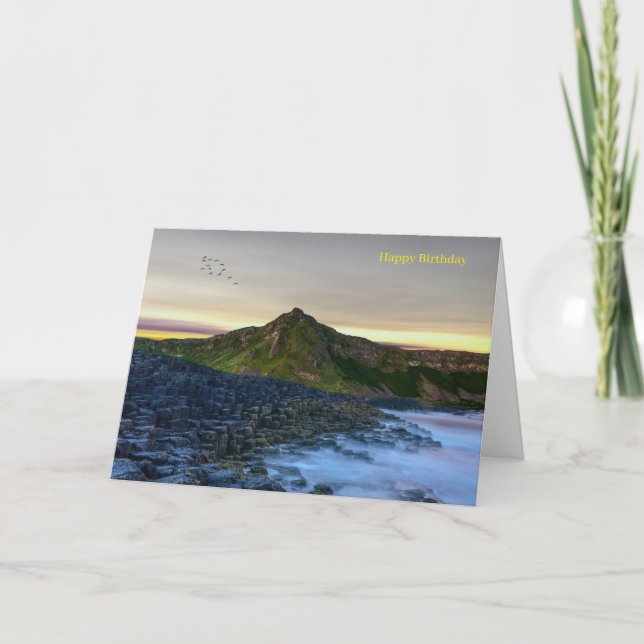 Irish image for Birthday greeting card (Front)