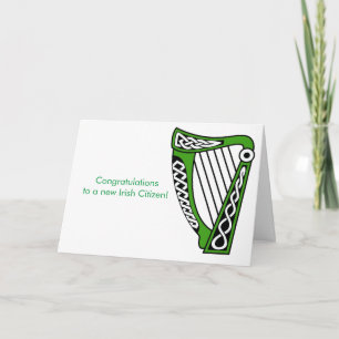 Irish image for greeting card