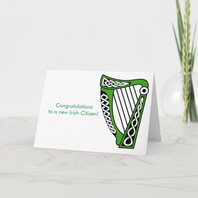 Irish image for greeting card (Front)