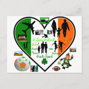 Irish image for postcard