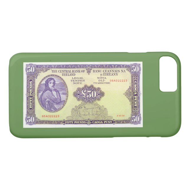 Irish image iPhone 8/7, Barely There Phone Case (Back (Horizontal))