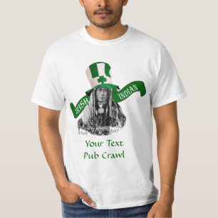 Irish Indian  St Patrick's day T-Shirt