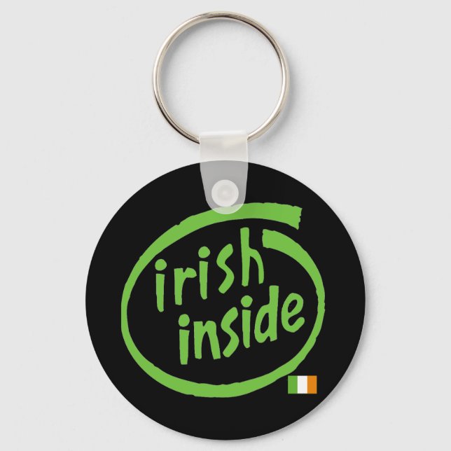 Irish Inside Key Ring (Front)