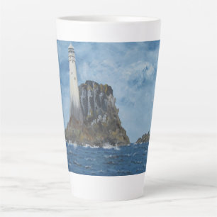 Irish, Ireland, Lighthouse, Latte Mug