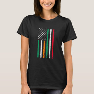 Irish Italian American Flag Ireland Italy ST PATRI T-Shirt