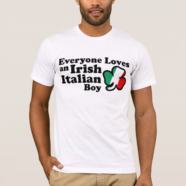 Irish Italian Boy T-Shirt (Front)