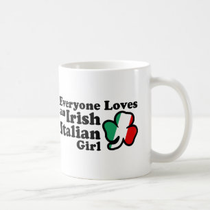 Irish Italian Girl Coffee Mug