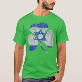 Irish Jewish Shamrock  St Patricks Day T-Shirt