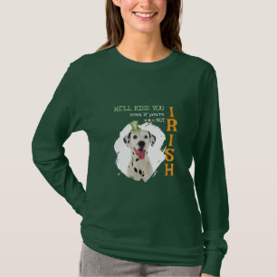 Irish Kiss Dog T-Shirt