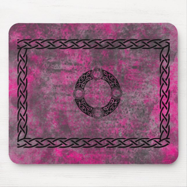 Irish Knot Designs Mouse Pad (Front)