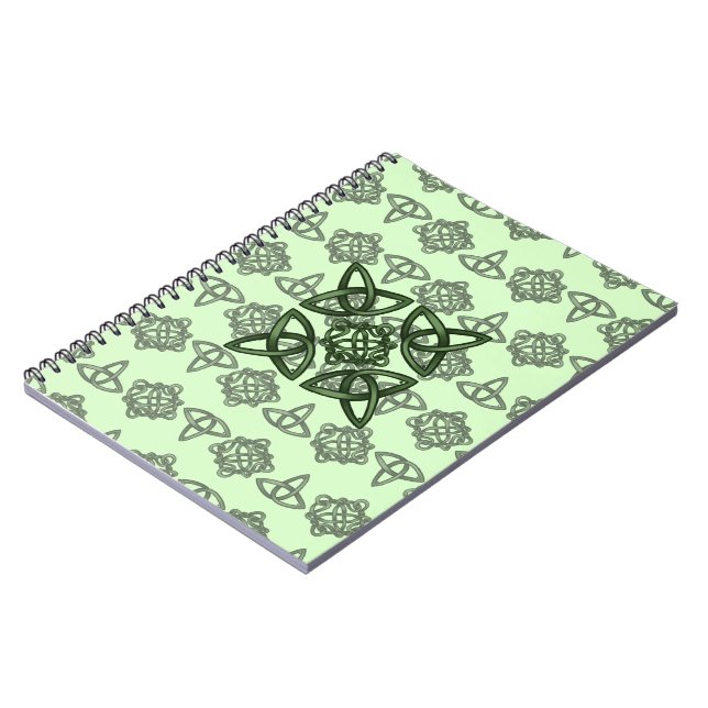 Irish Knot & Tri Designs Notebook (Left Side)