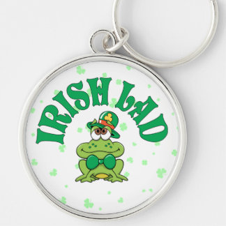 Irish Lad Frog Key Ring