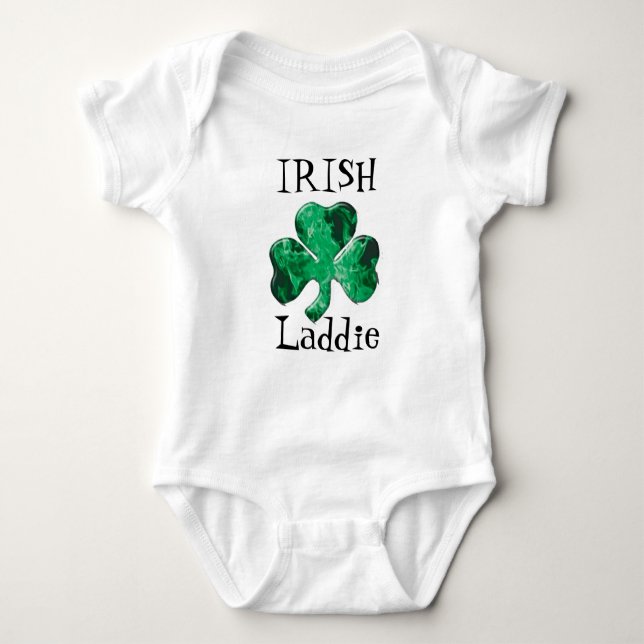 Irish Laddie Infant Baby Bodysuit (Front)
