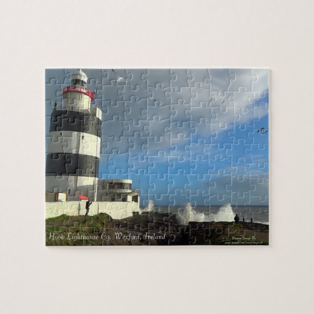 Irish landmark Image Photo-Puzzle-with-Gift-Box Jigsaw Puzzle (Horizontal)