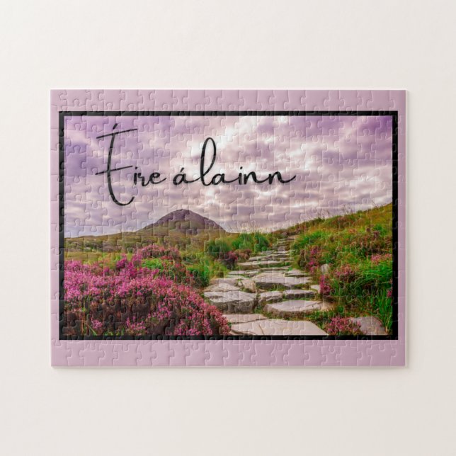 Irish landscape scenery photograph jigsaw puzzle (Horizontal)