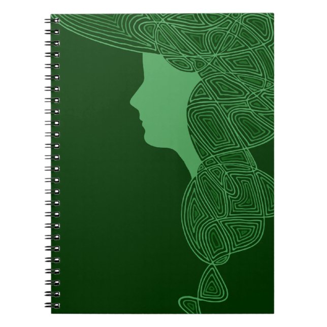 Irish Lass Notebook (Front)