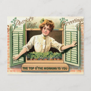 Irish Lass Postcard