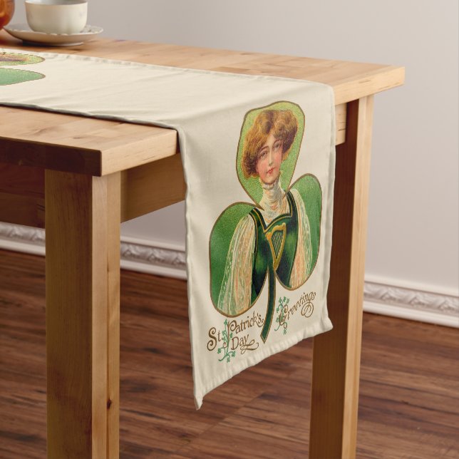 Irish Lass St. Patrick's Table Runner (In Situ)