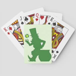 IRISH LEPRECHAUN playing cards