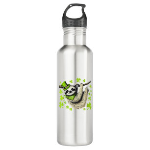 Irish Leprechaun Sloth Shamrock St Patricks Day An 710 Ml Water Bottle