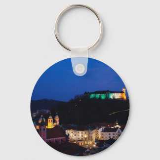 Irish Ljubljana Castle Key Ring