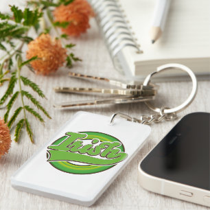 Irish logo. key ring