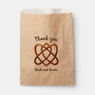 Irish Love Knot Favour Bag